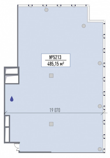 Коммерческое помещение 485.15 м²