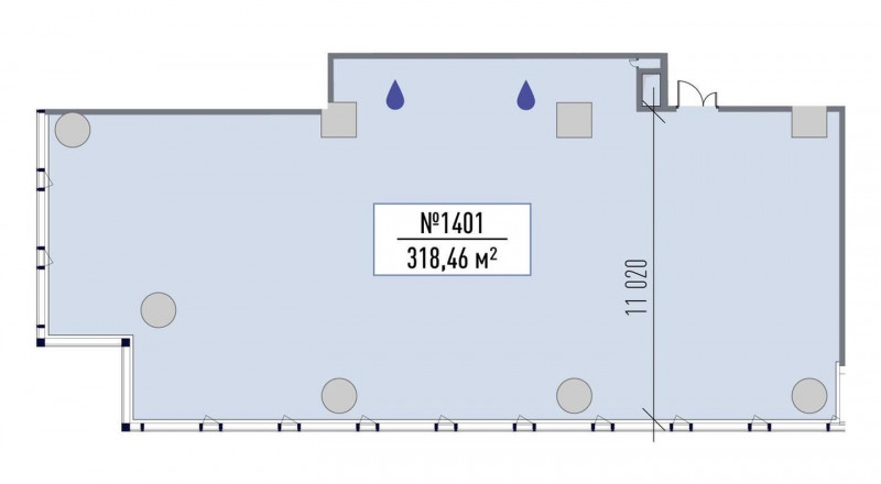 Коммерческое помещение 318.46 м²